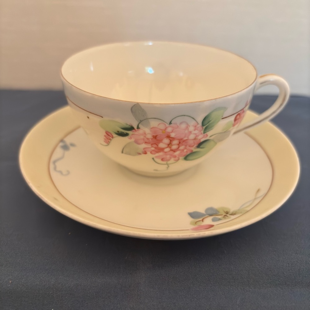 Noritake Teacup and Saucer Set